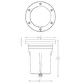 WAC Lighting  Led Landscape Grand Inground Light 12v
