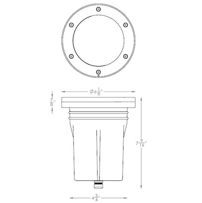 WAC Lighting  Led Landscape Grand Inground Light 12v