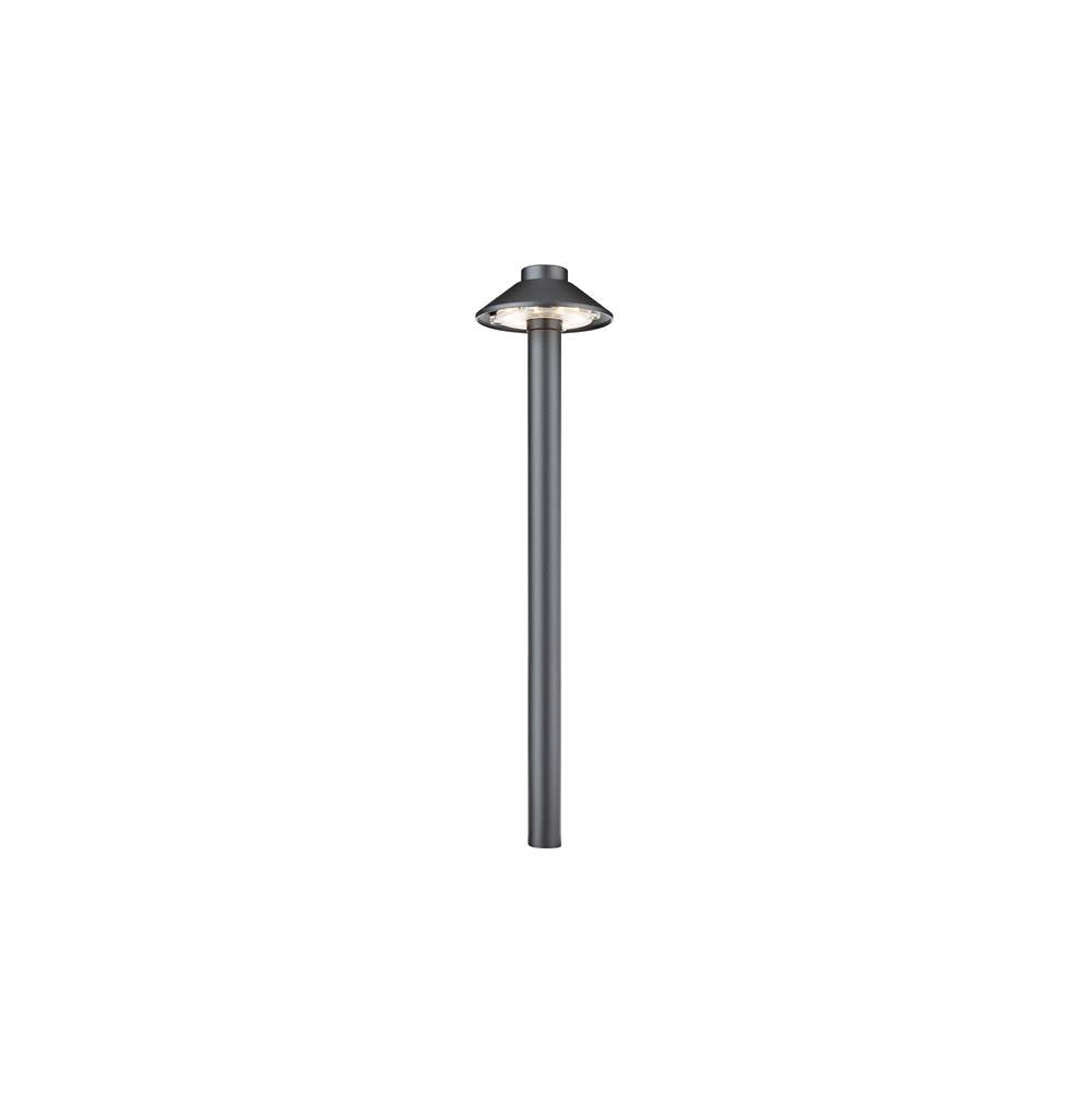 WAC Lighting  Led 12v Interpath Light 3000k In Bronzed Solid Brass