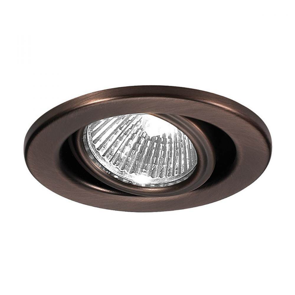 WAC Lighting Two 5 Low Volt 2.5in Round Adjustable Gimbal Trim