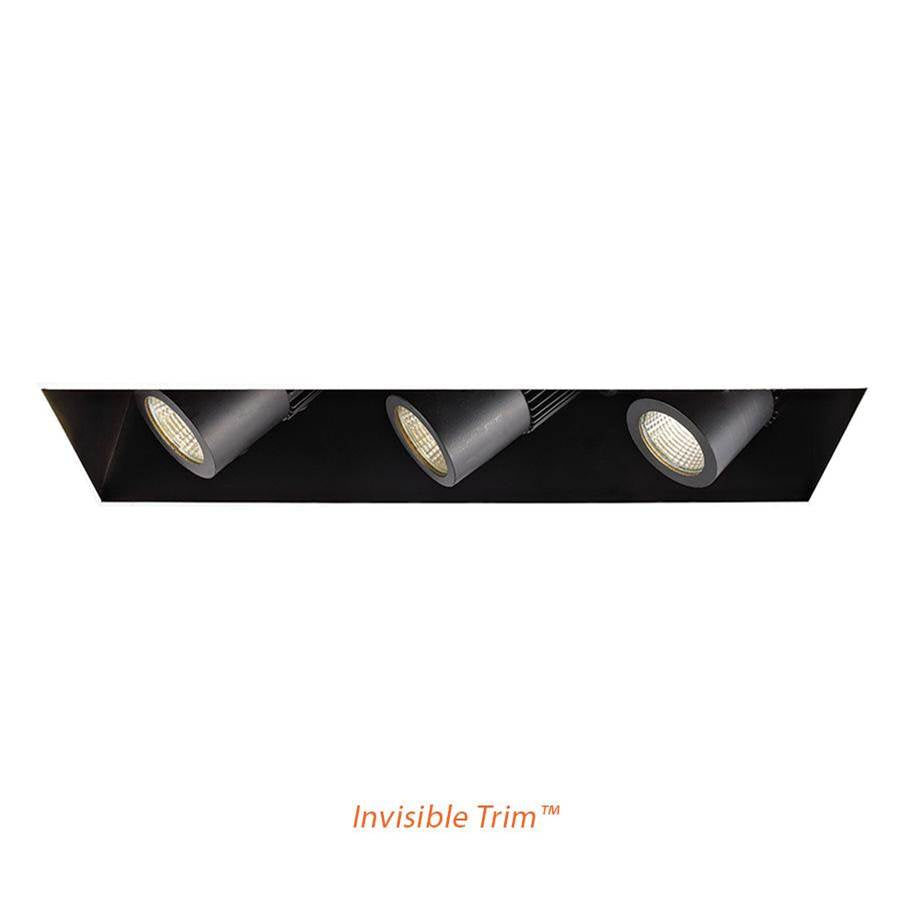 WAC Lighting Precision Multiples Led Precision Multiple Three Light Housing With Light Engine