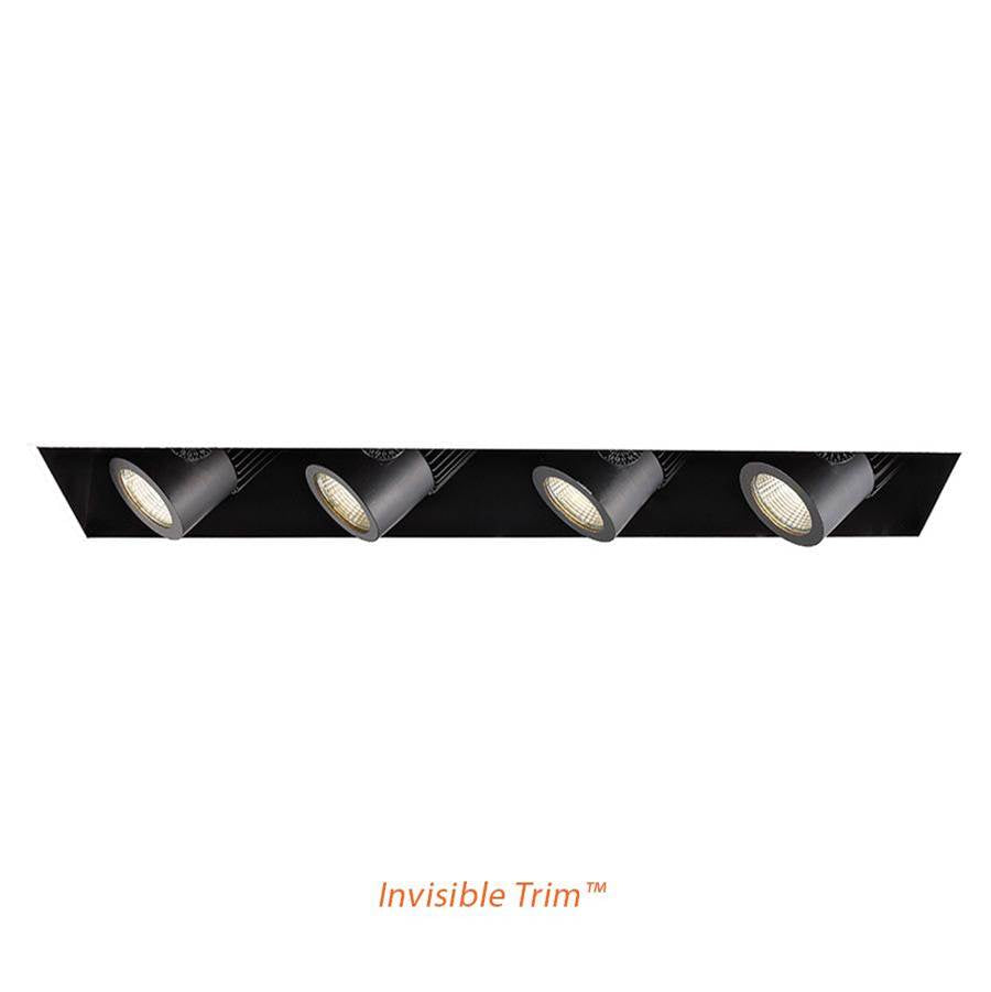 WAC Lighting Precision Multiples Led Precision Multiple Four Light Housing With Light Engine