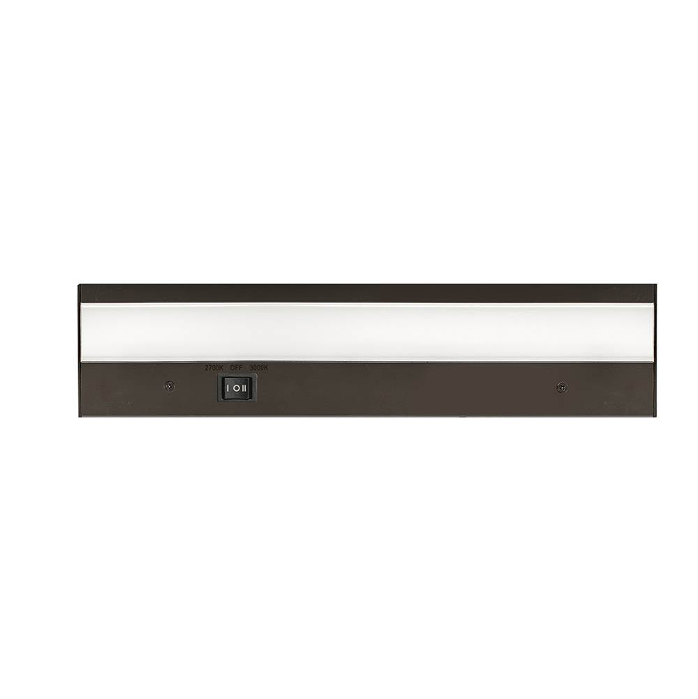 WAC Lighting Undercabinet And Task Duo Acled Dual Color Option Light Bar 12''