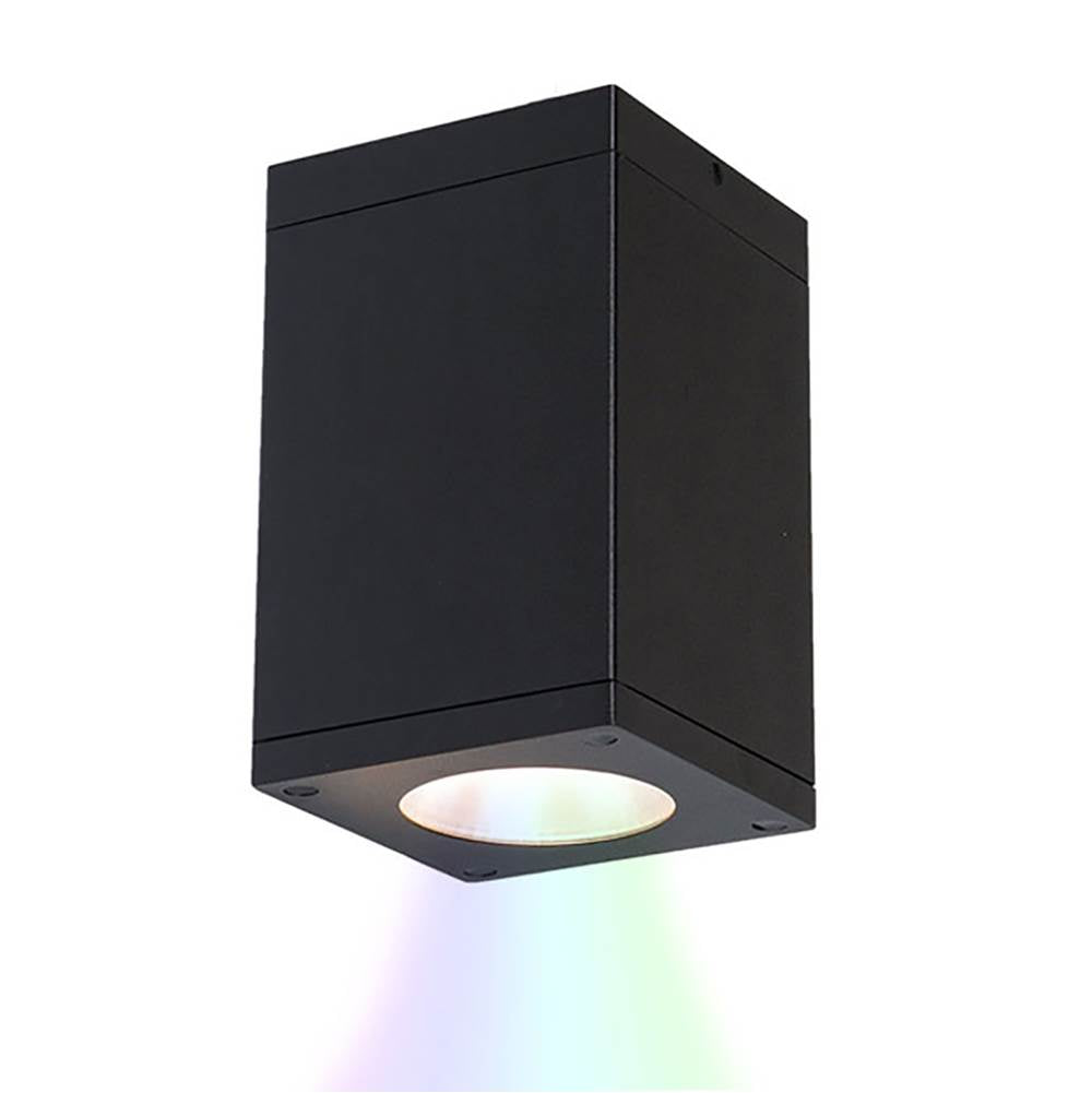 WAC Lighting Cube Arch Cube Architectural 5'' Led Color Changing Flush Mount
