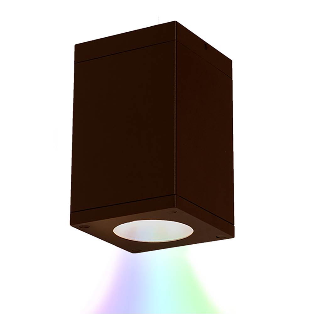 WAC Lighting Cube Arch Cube Architectural 5'' Led Color Changing Flush Mount