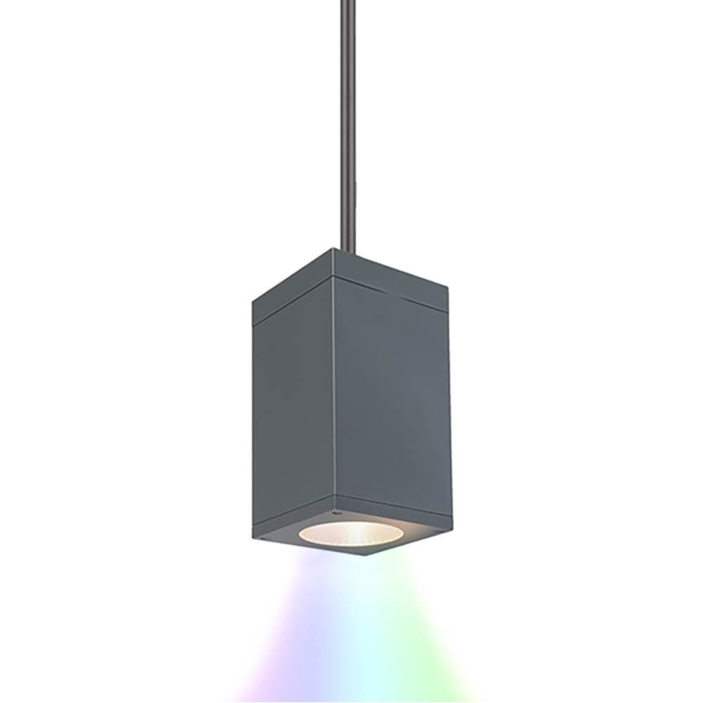 WAC Lighting Cube Arch Cube Architectural 5'' Led Color Changing Pendant