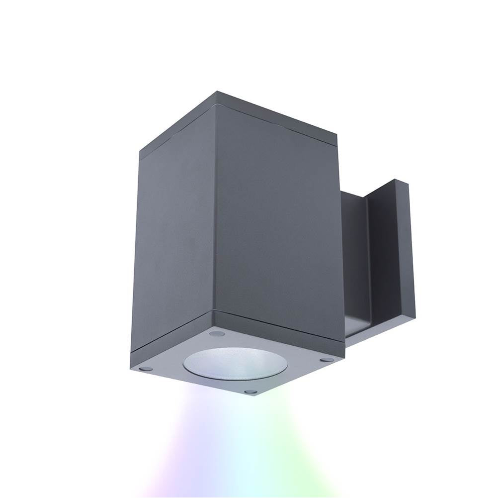 WAC Lighting Cube Arch Cube Architectural 5'' Led Color Changing Wall Light