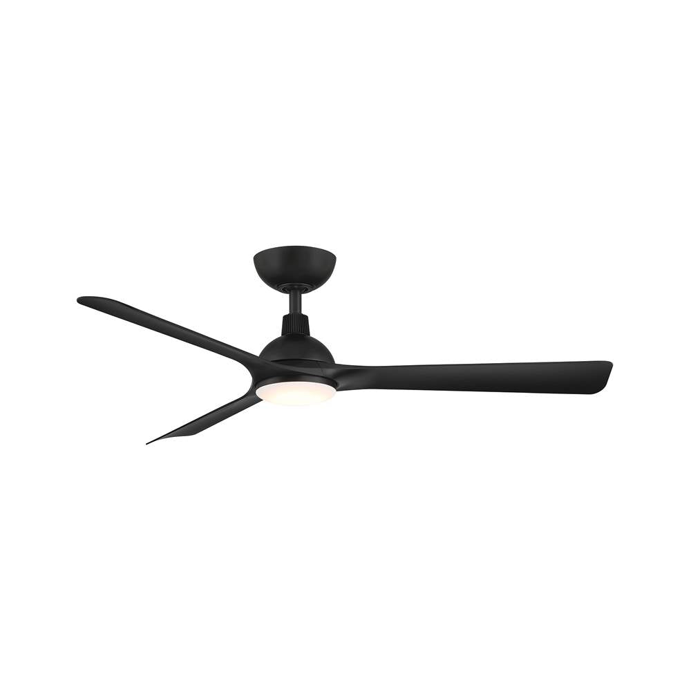 WAC Lighting Gage 52 Brushed Nickel With Silver Blades With Luminaire