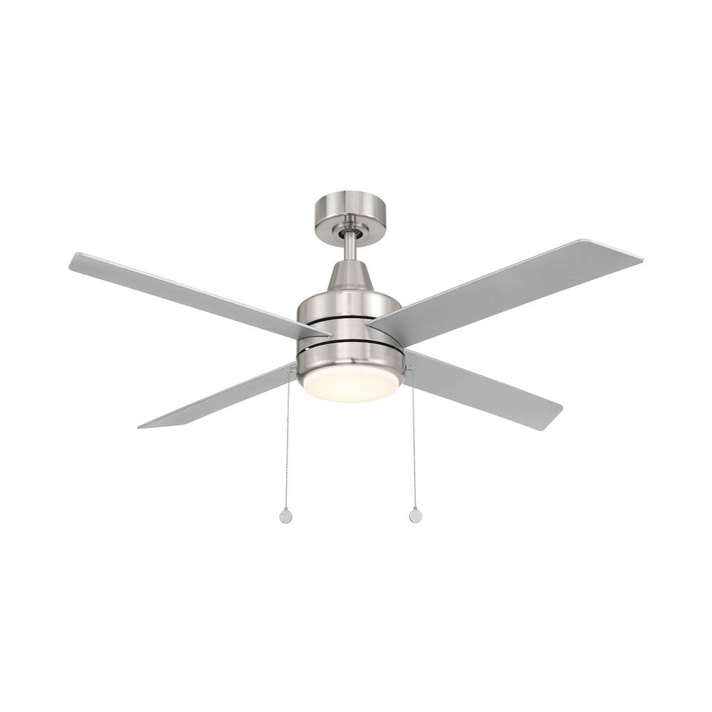 WAC Lighting Quade Brushed Nickel With Luminaire