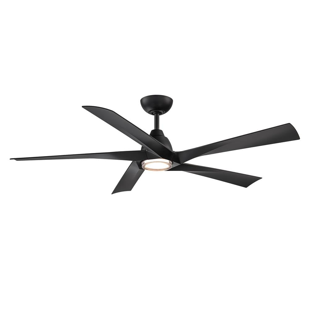 WAC Lighting Zeke 60'' Matte Black With Luminaire