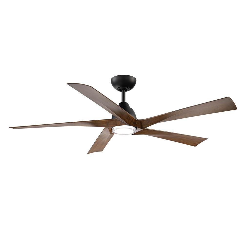 WAC Lighting Zeke 60'' Matte Black With Luminaire