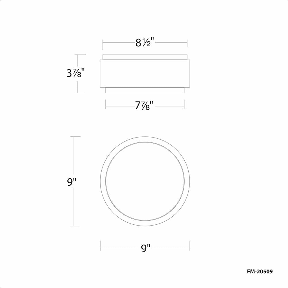 WAC Lighting Salvo Flush Mount Light
