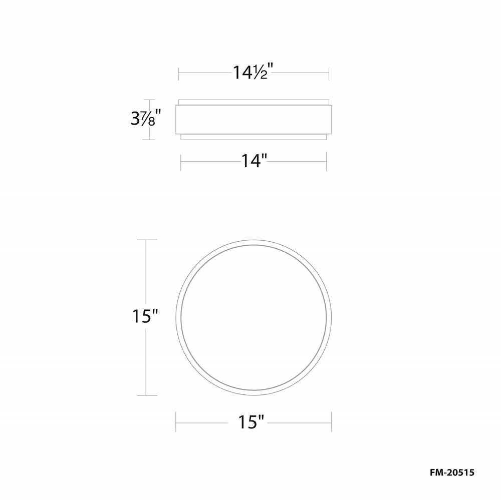 WAC Lighting Salvo Flush Mount Light