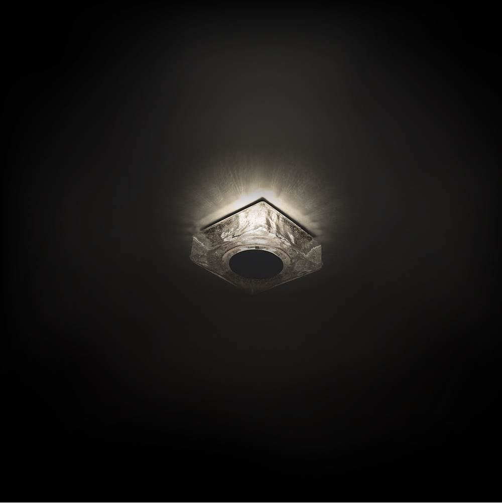 WAC Lighting Cuboid 10'' Led Outdoor Flush Mount Light 3500k In Black