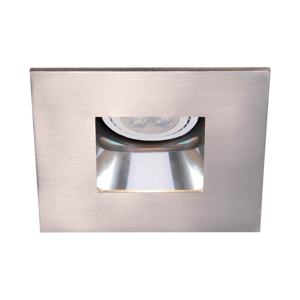 WAC Lighting Four Low Volt 4in Square Adjustable Open Reflector Trim