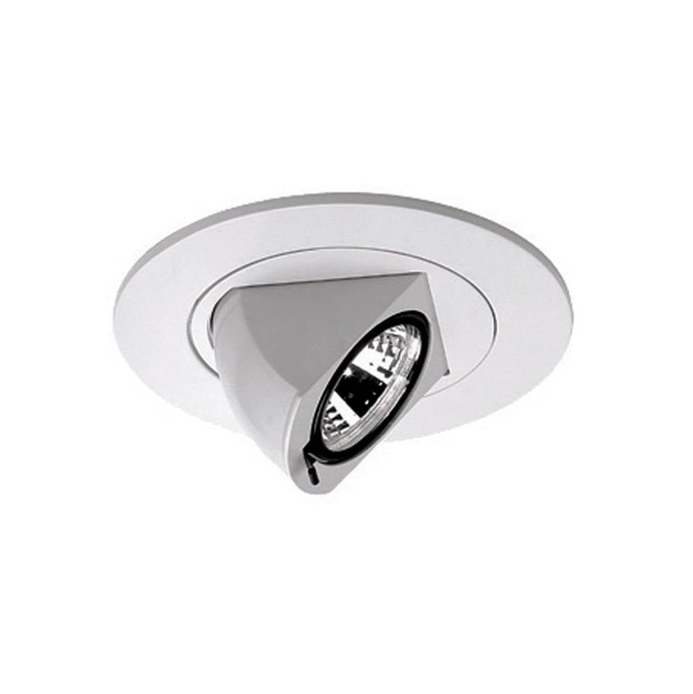 WAC Lighting Four Low Volt 4in Round Adjustable Directional Trim