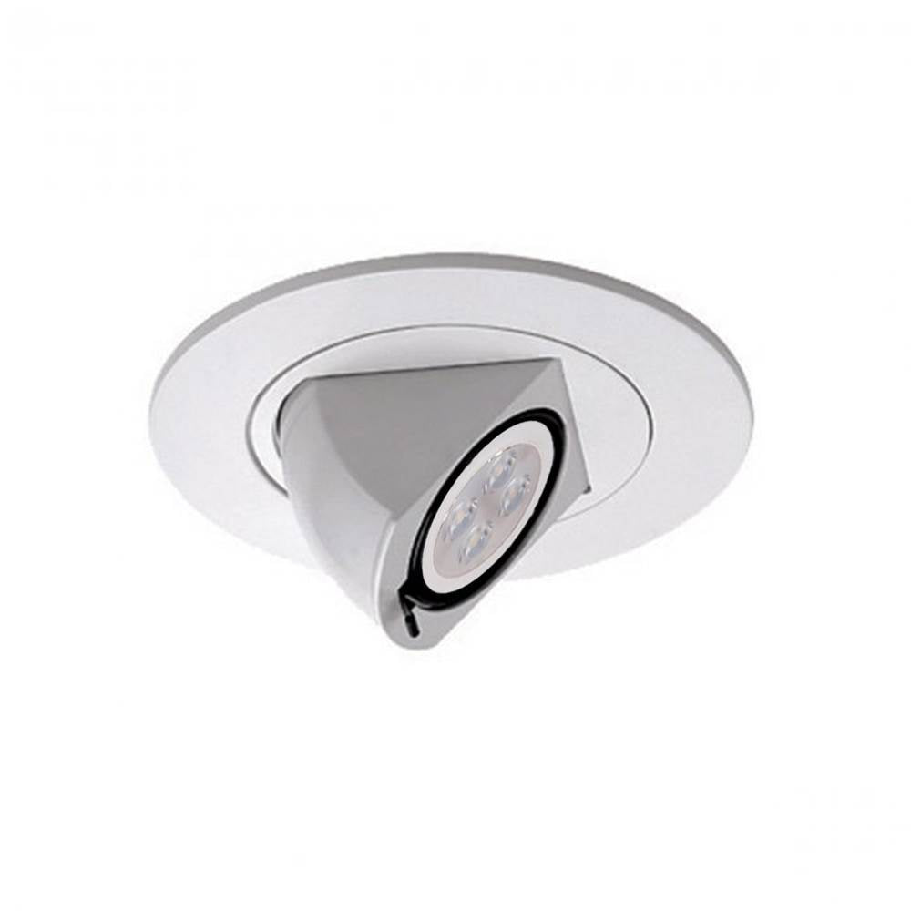 WAC Lighting Four Low Volt 4in Round Adjustable Directional Trim