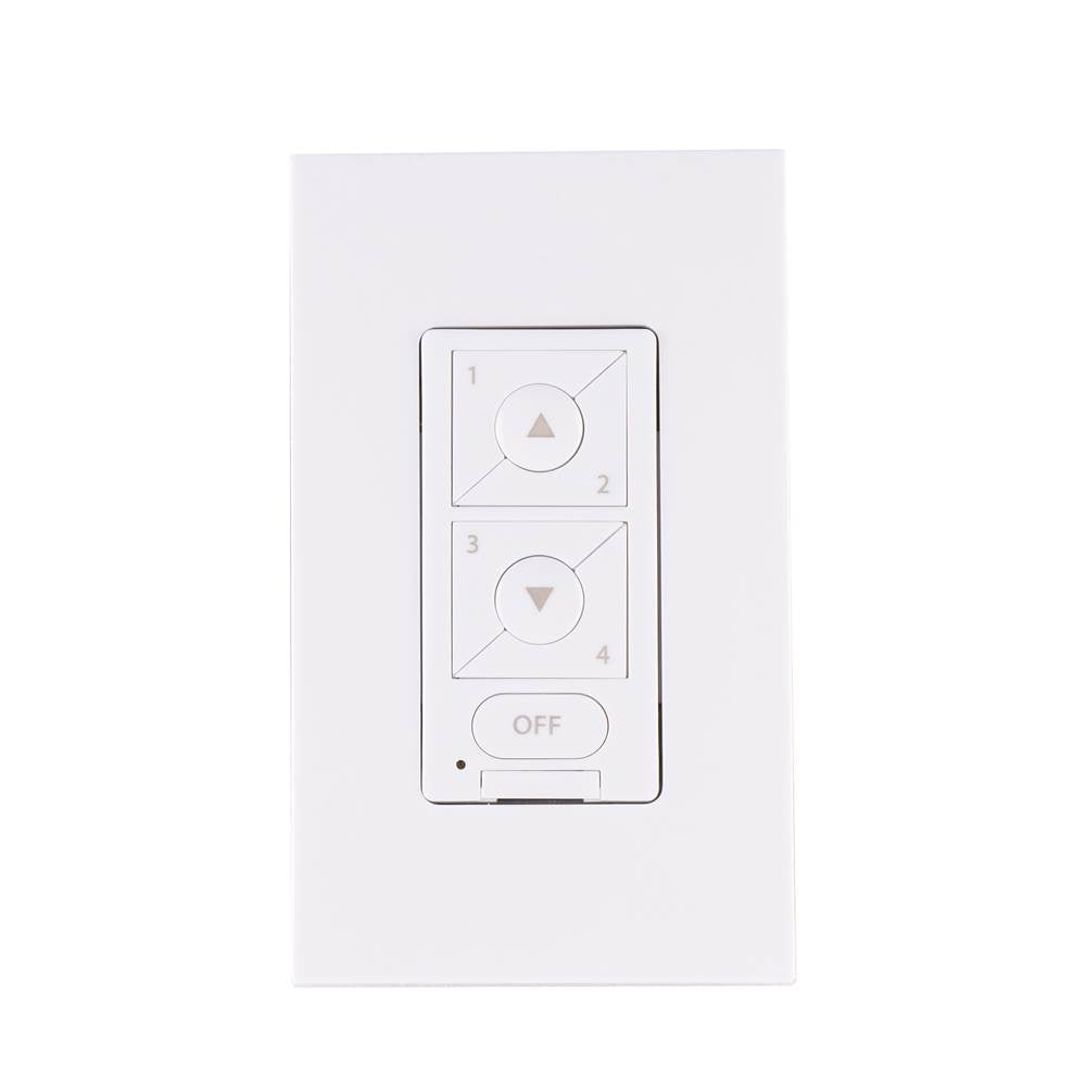 WAC Lighting  Wall Station 120-230vac Input In White