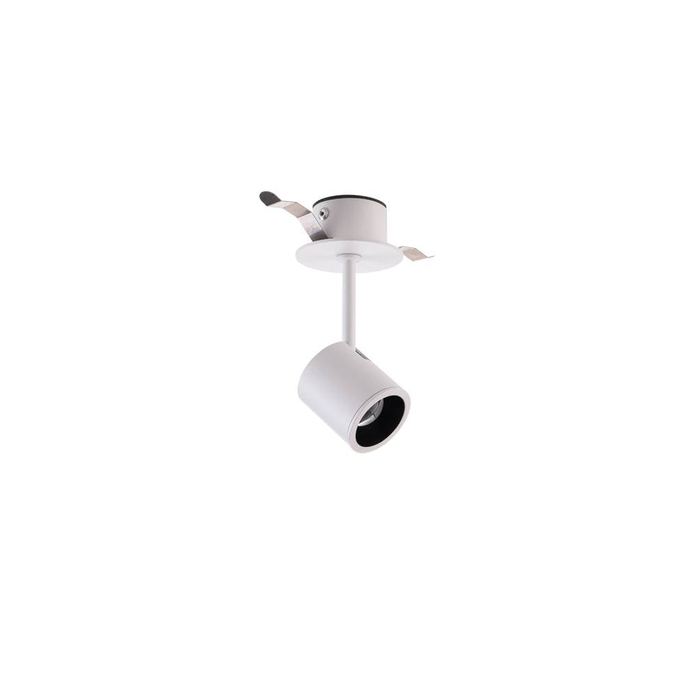 WAC Lighting Stealth Silo Stealth Silo 007 Adjustable Beam Monopoint Luminaire 3500k In Black