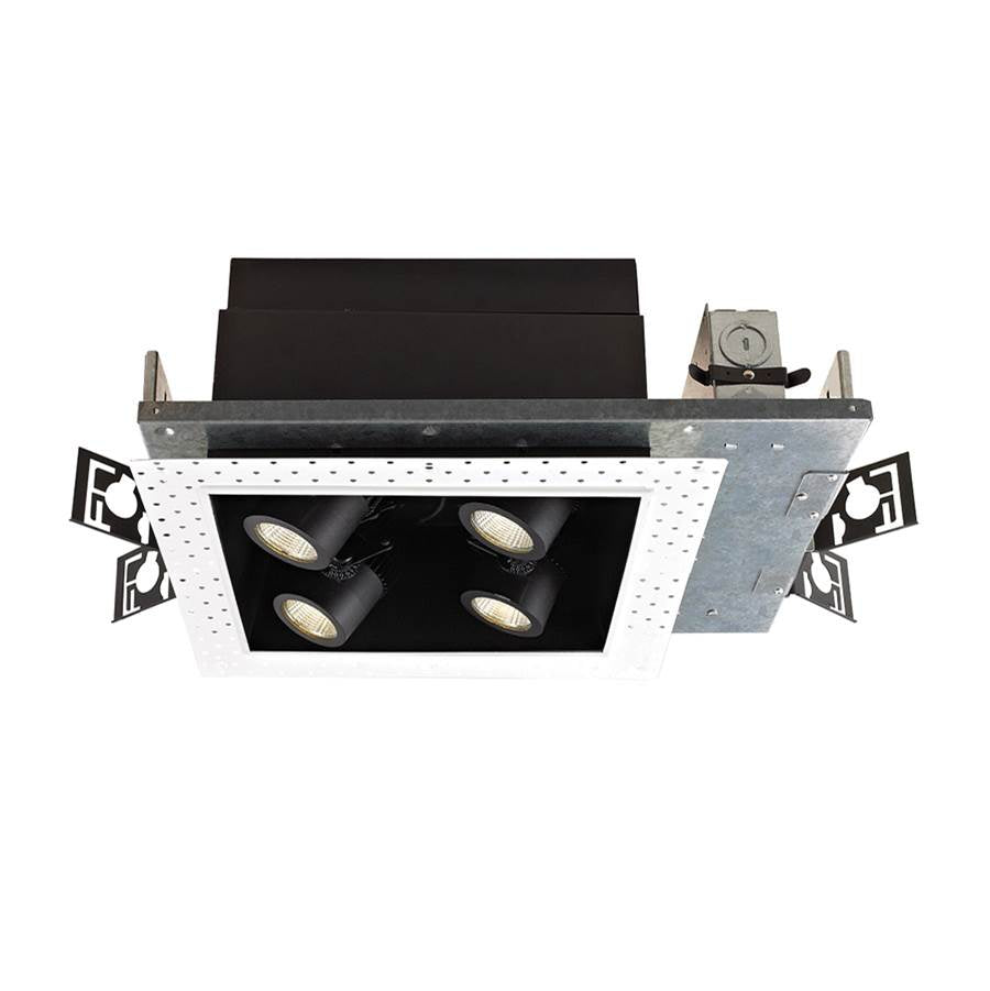 WAC Lighting Precision Multiples Led Precision Multiple 2x2 Light Housing With Light Engine