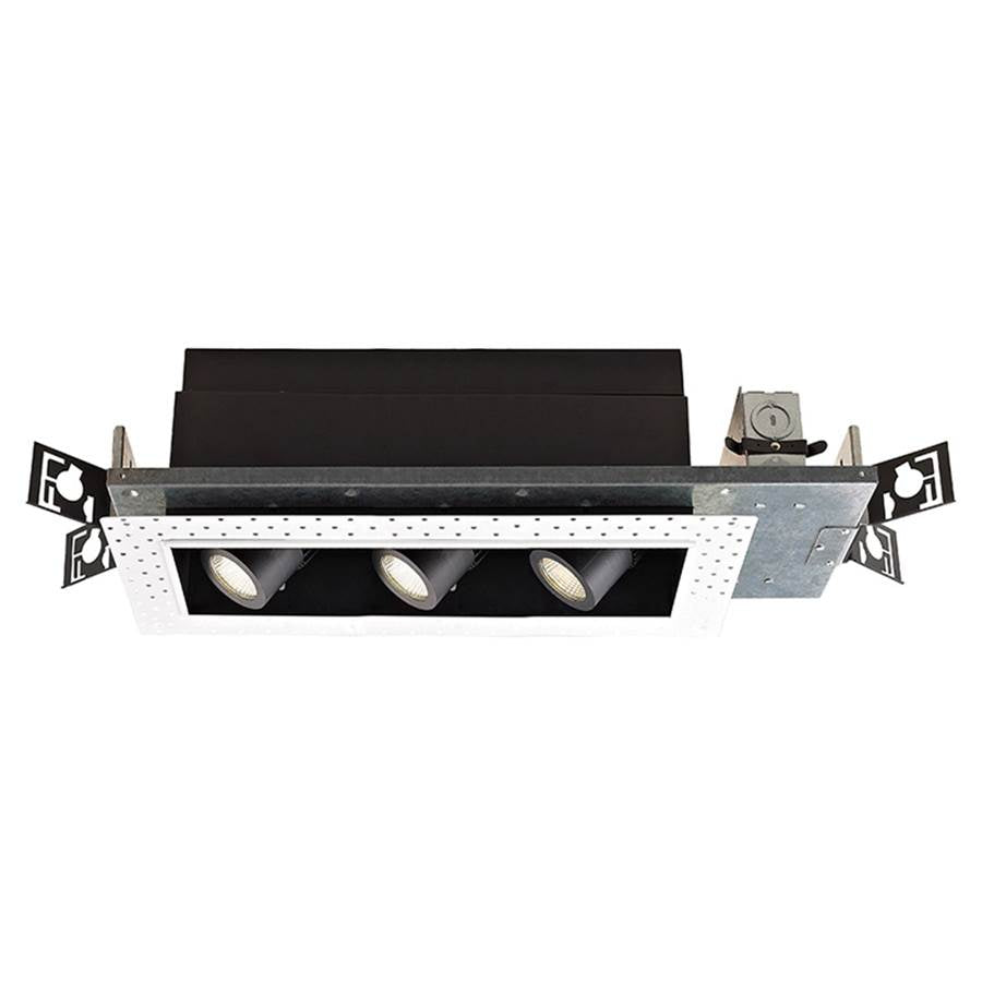 WAC Lighting Precision Multiples Led Precision Multiple Three Light Housing With Light Engine
