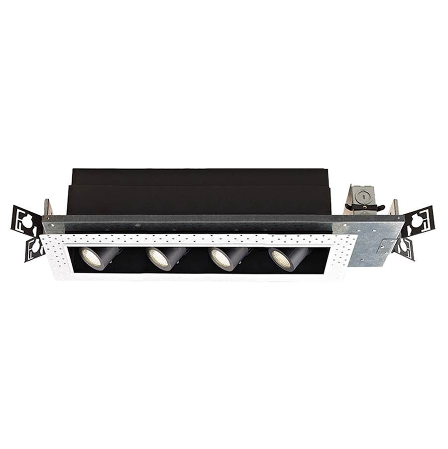 WAC Lighting Precision Multiples Led Precision Multiple Four Light Housing With Light Engine