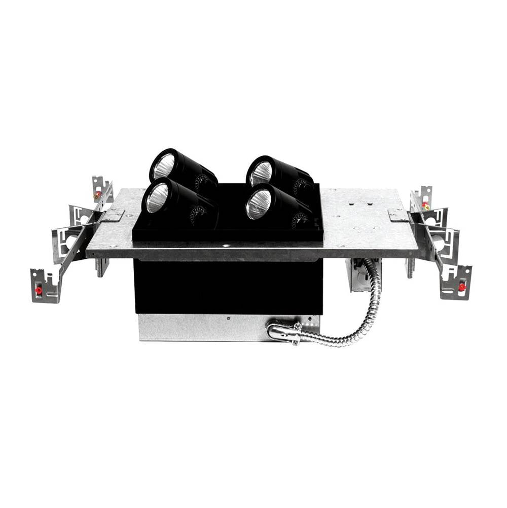 WAC Lighting Precision Multiples Led Precision Multiple 2x2 Light Housing With Light Engine