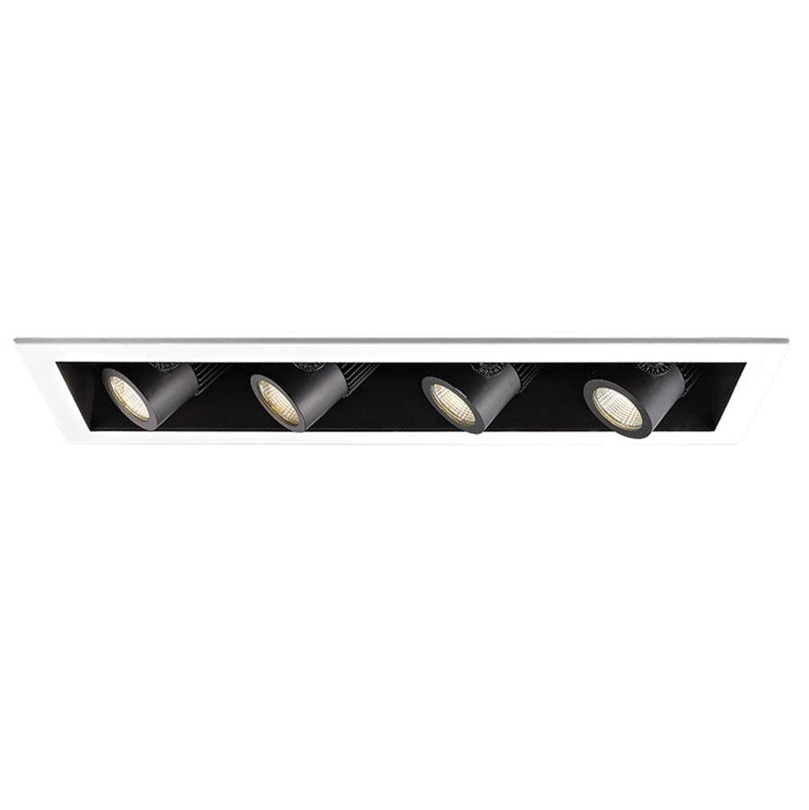 WAC Lighting Precision Multiples Led Precision Multiple Four Light Housing With Light Engine