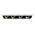 WAC Lighting Precision Multiples Led Precision Multiple Four Light Housing With Light Engine