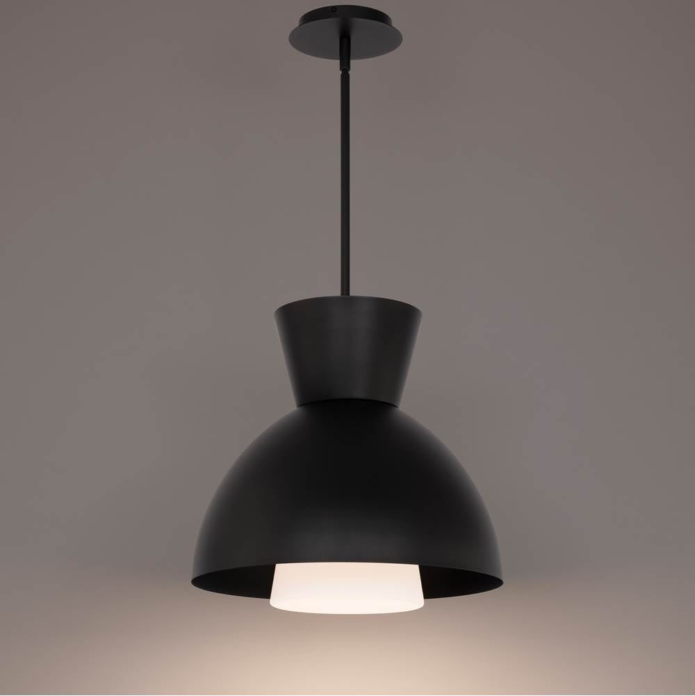 WAC Lighting Carafe 16'' Led Pendant Light 3000k In Black