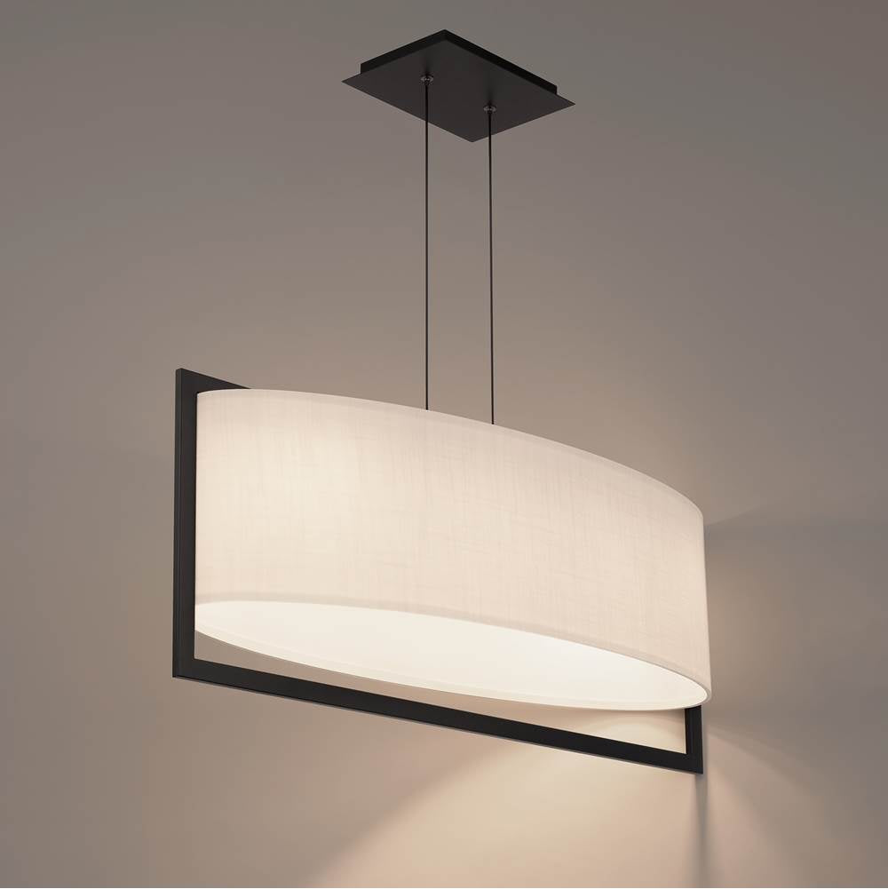 WAC Lighting Park Avenue Park Avenue 31'' Led Pendant Light 3000k In Aged Brass