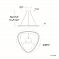 WAC Lighting Oyster Pendant Light