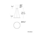 WAC Lighting Huxley Pendant Light