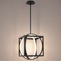 WAC Lighting Geometrix 17'' Led Pendant Light 3000k In Black