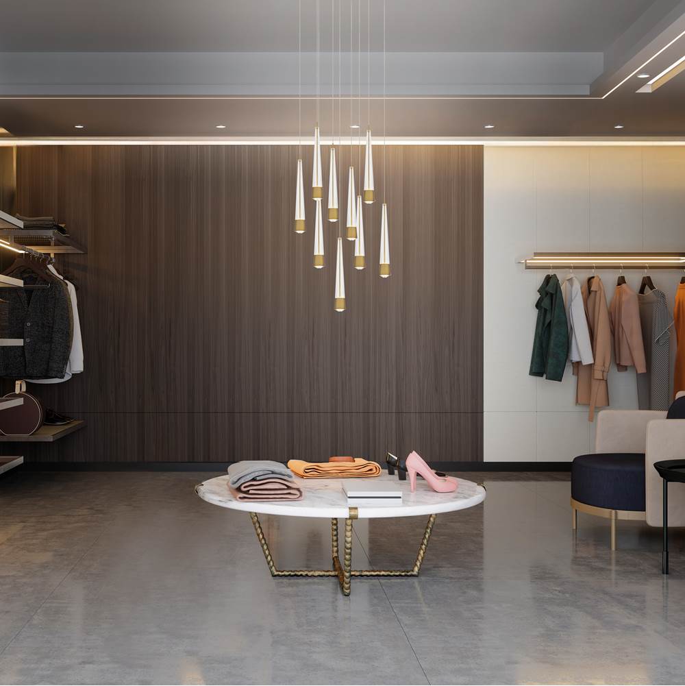 WAC Lighting Quill Chandelier Light