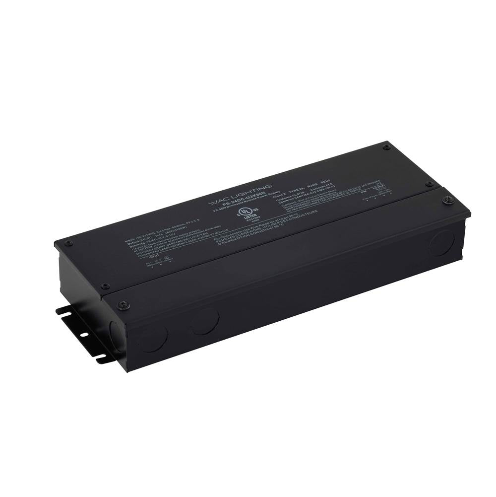 WAC Lighting  Remote Power Supply 3 X 96w, 120-277vac/24vdc