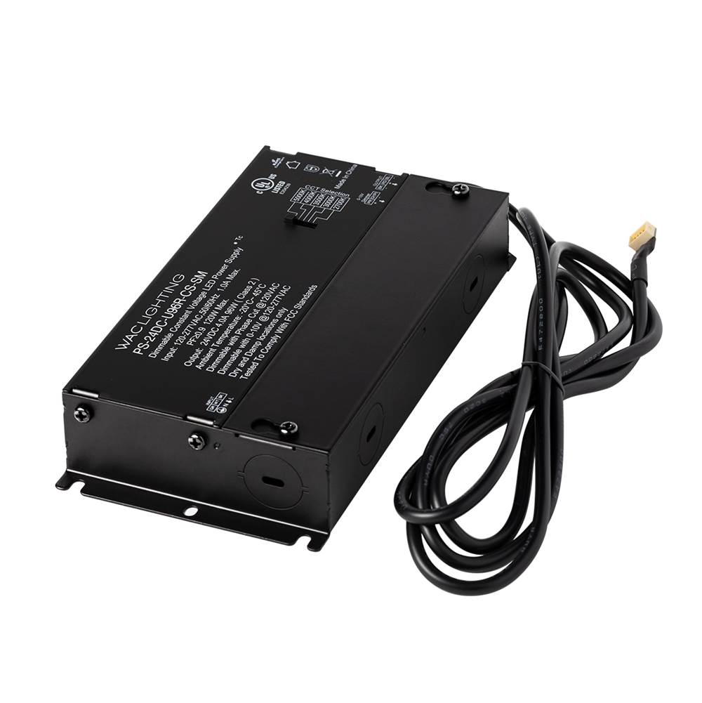 WAC Lighting vdc Cct Power Supply 96w 120-277vac Input 24vdc Cct Remote Power Supply