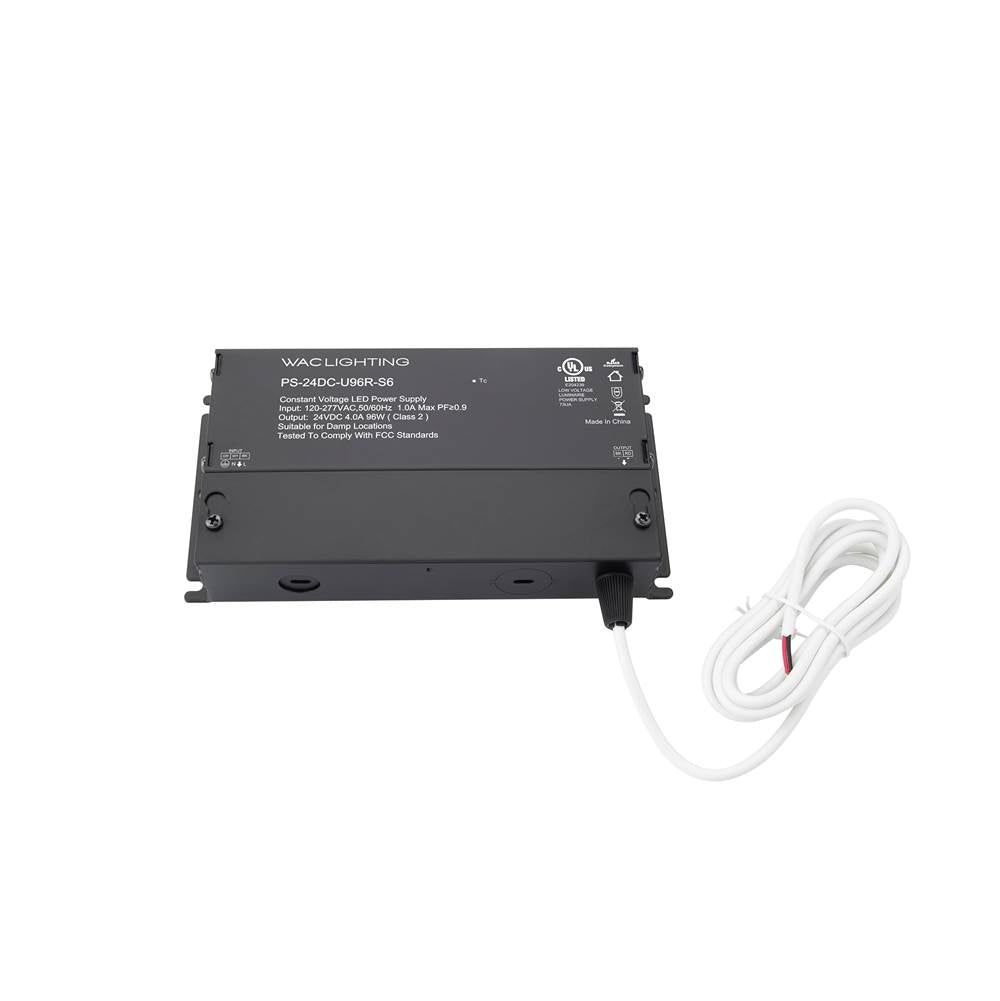 WAC Lighting  Remote Power Supply 100-277vac Input 24vdc Output 96 Watt