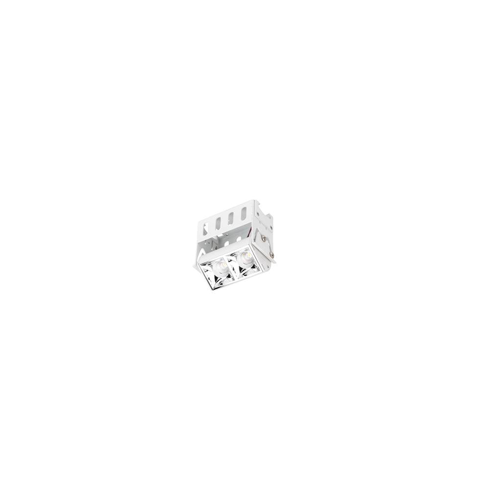 WAC Lighting Multi Stealth Multi Stealth Adjustable Trimless 2 Cell Narrow Flood Beam 2700k 90cri In Black