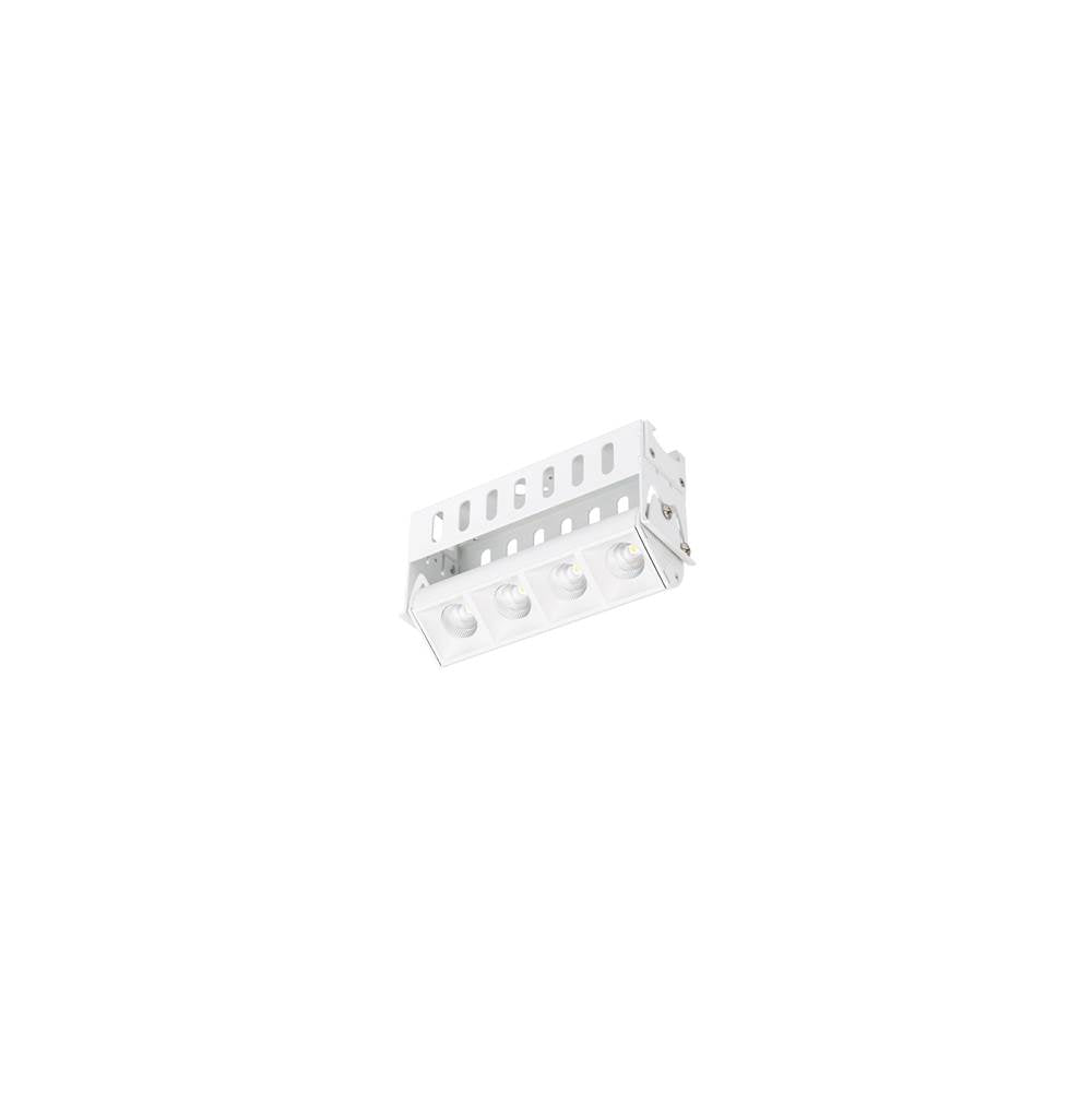 WAC Lighting Multi Stealth Multi Stealth Adjustable Trimless 4 Cell Flood Beam 2700k 90cri In Black