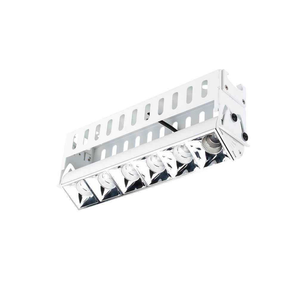 WAC Lighting Multi Stealth Multi Stealth Adjustable Trimless 6 Cell Flood Beam 2700k 90cri In Black
