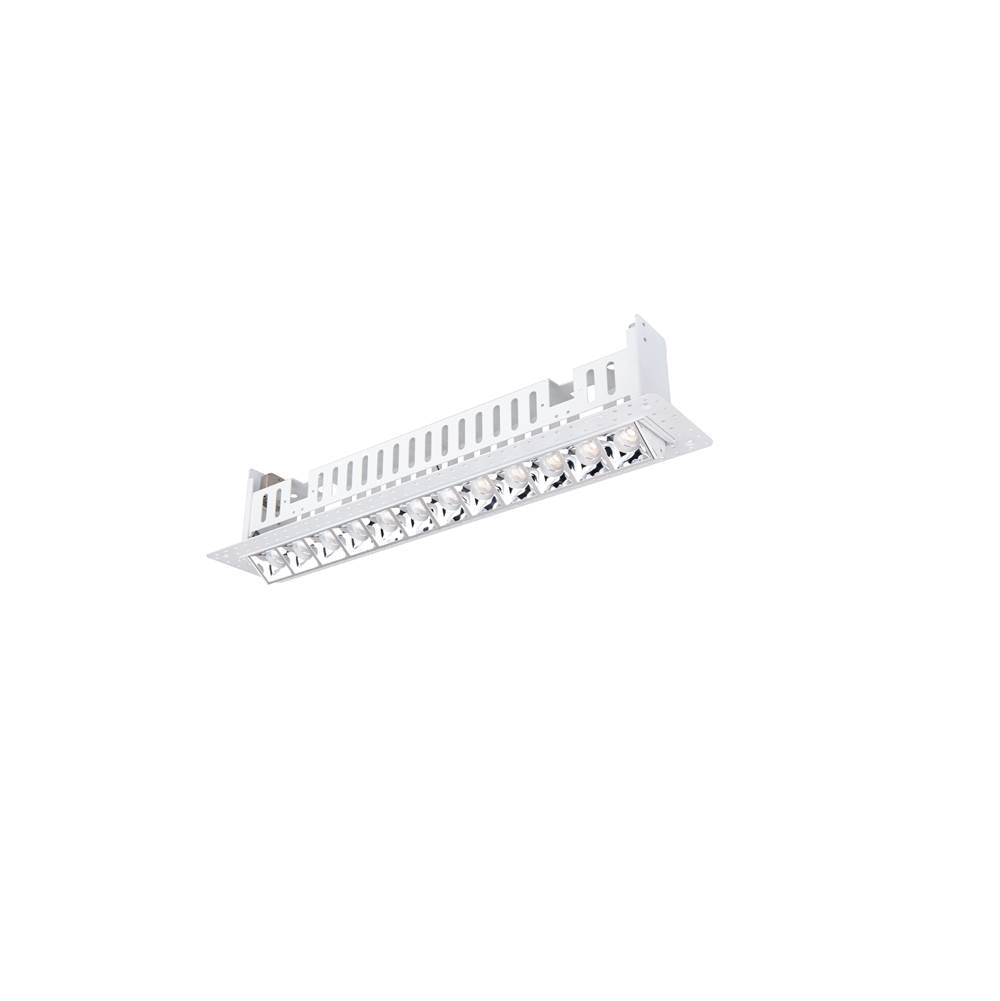 WAC Lighting Multi Stealth Multi Stealth Adjustable Trimless 12 Cell Flood Beam 3500k 90cri In Black