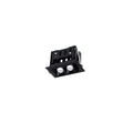 WAC Lighting Multi Stealth Multi Stealth Adjustable Trim 2 Cell Spot Beam 3500k 90cri In Black/black