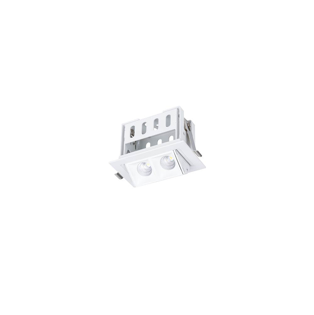 WAC Lighting Multi Stealth Multi Stealth Adjustable Trim 2 Cell Flood Beam 3500k 90cri In Black/black