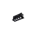 WAC Lighting Multi Stealth Multi Stealth Adjustable Trim 4 Cell Narrow Flood Beam 4000k 90cri In Black/black