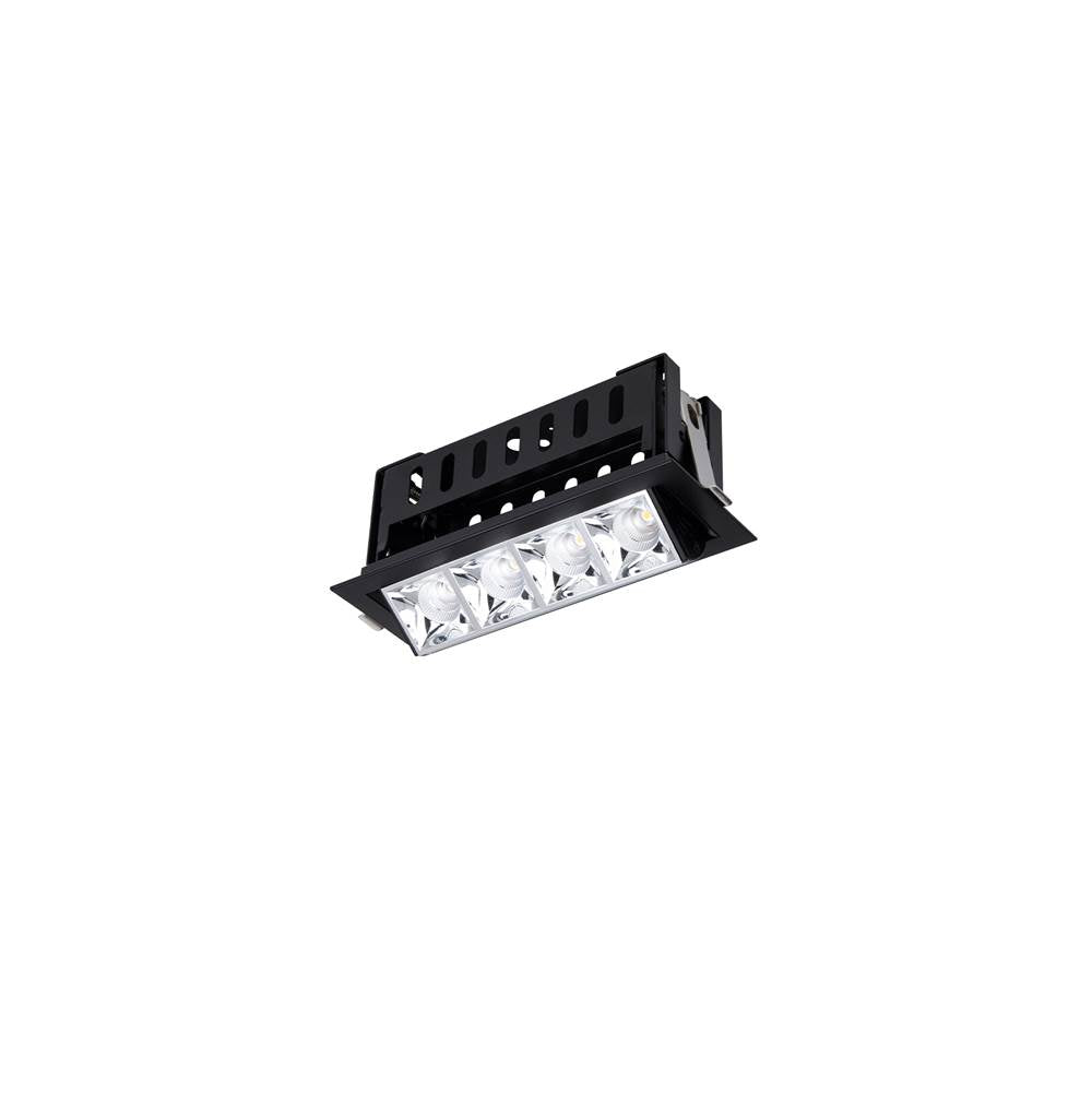 WAC Lighting Multi Stealth Multi Stealth Adjustable Trim 4 Cell Flood Beam 2700k 90cri In Black/black
