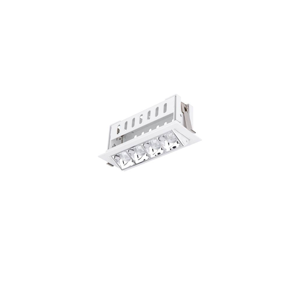 WAC Lighting Multi Stealth Multi Stealth Adjustable Trim 4 Cell Spot Beam 3500k 90cri In Black/black
