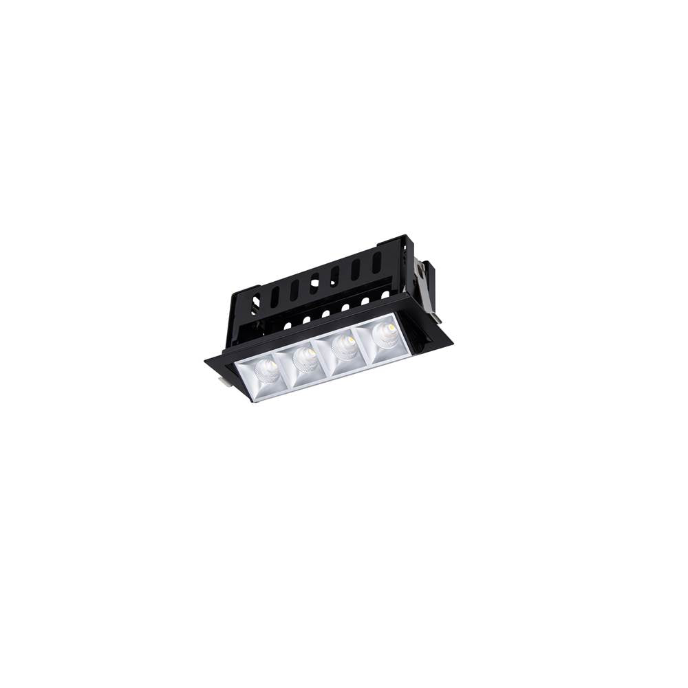 WAC Lighting Multi Stealth Multi Stealth Adjustable Trim 4 Cell Flood Beam 2700k 90cri In Black/black