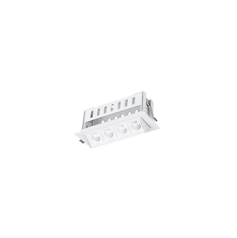 WAC Lighting Multi Stealth Multi Stealth Adjustable Trim 4 Cell Spot Beam 3000k 90cri In Black/black
