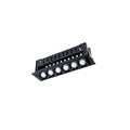 WAC Lighting Multi Stealth Multi Stealth Adjustable Trim 6 Cell Narrow Flood Beam 4000k 90cri In Black/black
